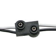 thumbnail image 2 of United Pacific 34242 Double Male Bullet Plug, 200 Count, 2 Prong, 16Gauge Wire Harness Roll – 100ft w/6-inch Lead Between Plugs – ONE 100ft Roll, 2 of 2