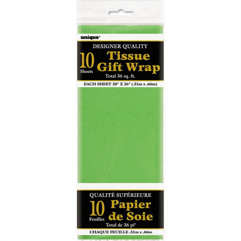 Lime Green Tissue Paper – Scrap Bits