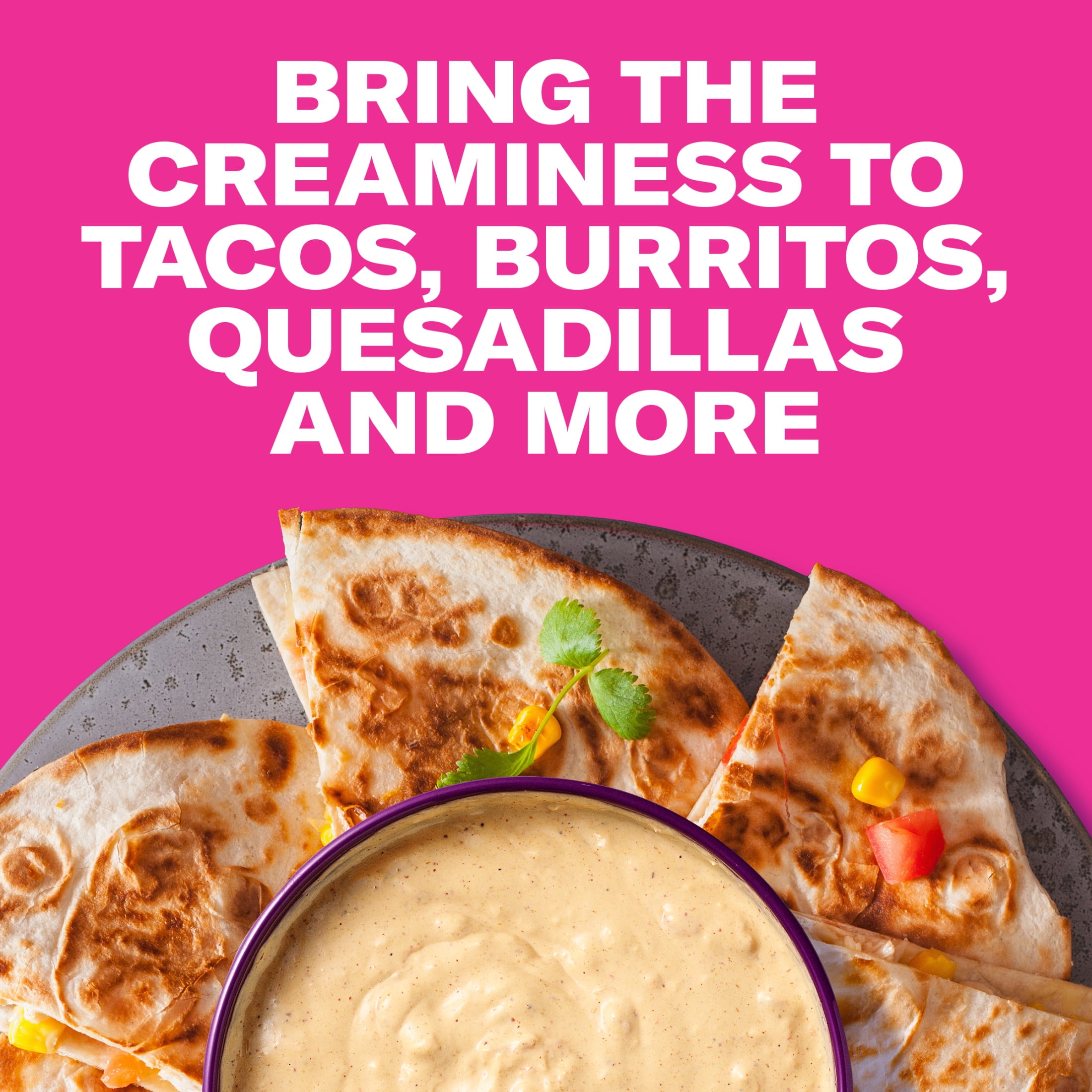 Taco Bell Creamy Crunch-Dip Supreme Cravings Dip, 15 oz Jar
