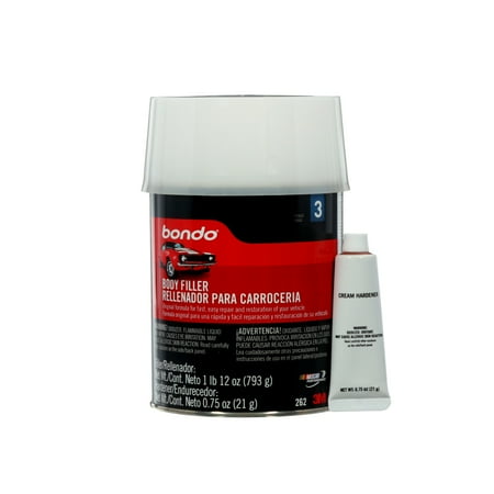 Bezel Filler - Bondo Lightweight Filler, 262T, 1 Quart