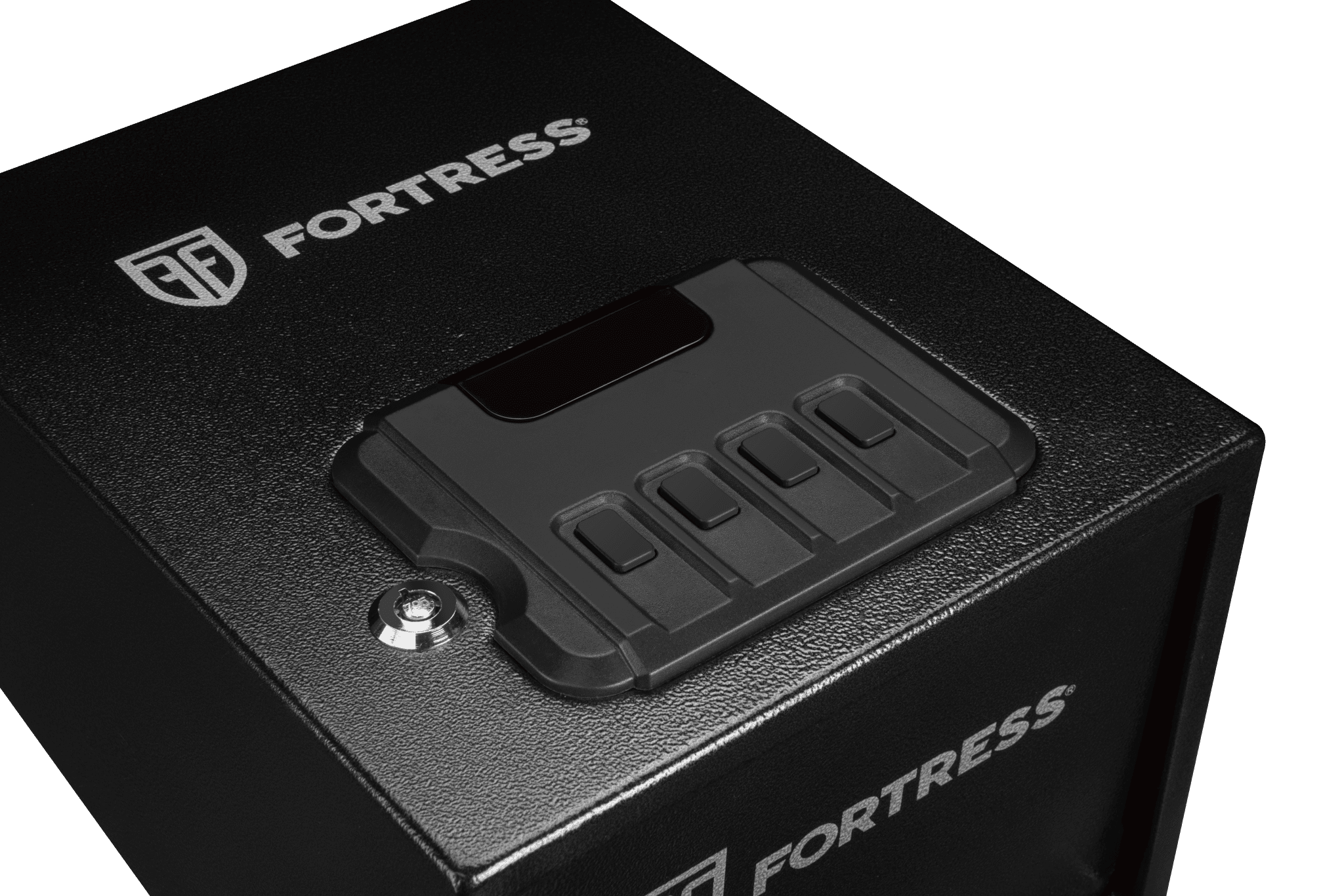 Fortress Quick Access Handgun Safe with Electronic Lock and Backup Key, Black P2EA