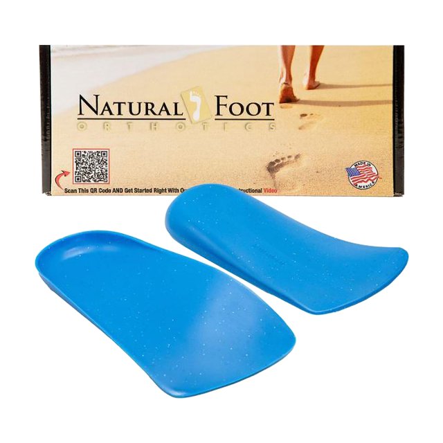 Natural Foot Orthotics Cloud Comfort Arch Support Insoles, All Day Comfort and Support, Relief from Foot Fatigue, Plantar Fasciitis, Podiatrist Designed, Made in The USA