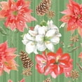 thumbnail image 3 of Grove, Beth 12x12 Black Modern Framed Museum Art Print Titled - Holiday Flora Pattern IB, 3 of 5