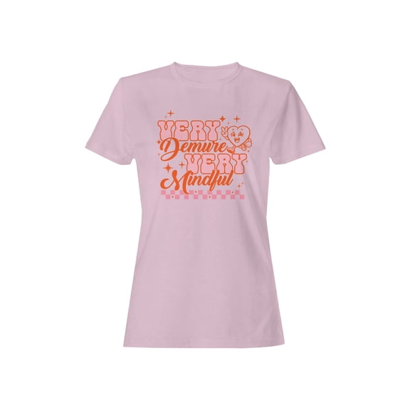 Very Demure Very Mindful Graphic Women's T-shirt