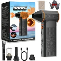 2026 Upgrade Suptruck Frostblazer 5000w Thermal Snow Blower, Mini Turbo Snow Blower, Portable Hot Air Blower, with Efficient Turbine Tech, for Snow & Dust Removal Drying Cleaning (Vacumm*1set)