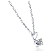 Pompeii 1/4CT Diamond Pendant 14K White Gold (H-I,I2-I3)