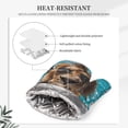 thumbnail image 4 of Honeii Hawaiian Swimming Lion patten Oven Mitts and Pot Holders Sets, Baker Oven Mitts, Mittens for Kitchen Decor, Baking Lover over Gloves Gifts, 4 of 7