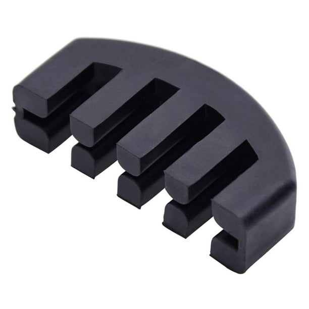 Silenciador de Violin Yuyangstore 1/2 Negro Duradero para Práctica de Música 3/4 4/4