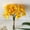 🎈Yellow_Base#650, variant on Artificial Silk Flower Bouquet 6 Pack – White and Yellow Fake Flowers for Wedding Centerpieces, Photography Props, Home Table Decor and Outdoor Arrangements