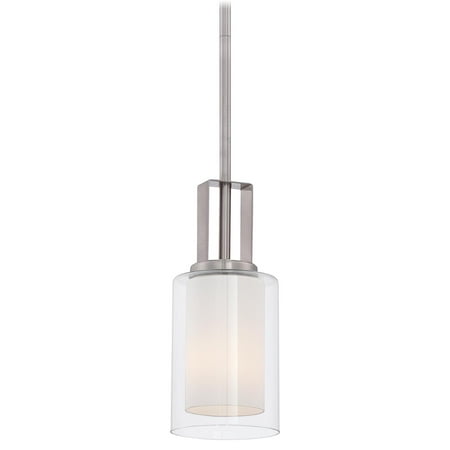 

Minka Lavery 4101-84 Parsons Studio 1 Light 5 Wide Mini Pendant - Nickel