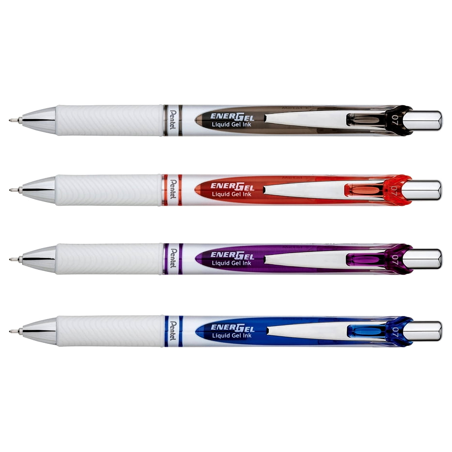 Pentel PENBLN77PWC Ener Gel Liquid Ink Retractable Pens, Blue