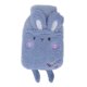 thumbnail image 1 of Bolsa de agua caliente con tapa 1000 ml de dibujos animados de felpa linda bolsa de agua caliente de PVC engrosada para cuello hombro mano pies azul, 1 of 8