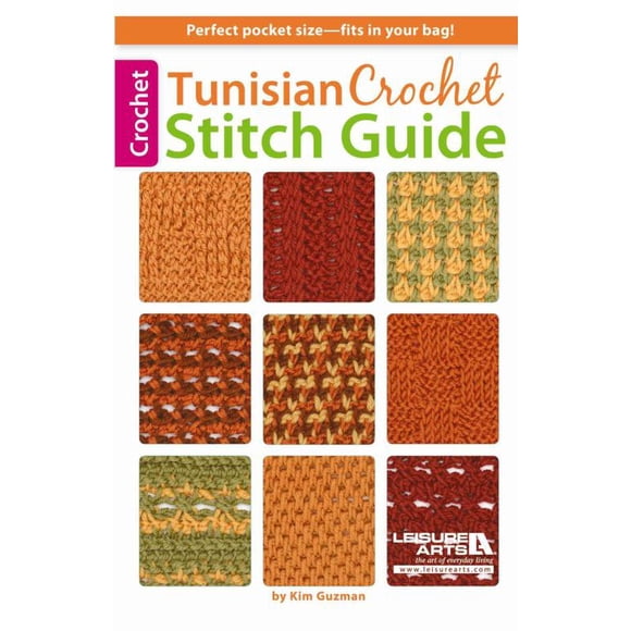 Tunisian Crochet Stitch Guide, Kim Guzman Paperback