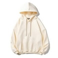 thumbnail image 2 of Ketyyh-chn99 Hoodies for Men 2023 Oversized Sweatshirts Hoodies Pullover Sweaters Beige,S, 2 of 5