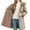 Khaki, variant on Women's Winter Coats Fashion Solid Color Hooded Reversible Fleece Jacket Casual Long Sleeve Zip Warm Fuzzy Winter Jackets for Women M