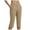 Z01-Khaki, variant on TTUHYWXI Capri Pants for Women Stretch High Waisted Crop Office Work Pants Summer Casual Capris Slacks Yoga Dress Pant (Khaki, M)