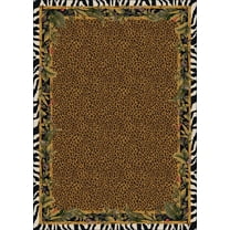 Milliken Signature Area Rug JUNGLE SAFARI SKINS Jungle Safari Skins 7' 7" x 7' 7" Square