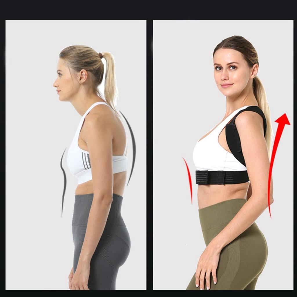 Yihuala Adjustable Upper Postures , Back Straightener for Clavicle Postures Corrector Back Brace for Women & Men