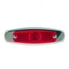 Grote SuperNova ® Low-Profile LED Clearance Marker Light, Built-In Reflector with Bezel, Red