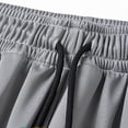thumbnail image 5 of Mens Tear Away Sweat Pants With Snaps Full Open Down Sweatpant Casual Open Bottom Athletic Basketball Pant With Pocket, 5 of 7