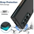 thumbnail image 4 of Galaxy Z Fold 4 Case, Samsung Z Fold 4 Case, Shockproof, Strong and Durable Phone Protective Case for Samsung Galaxy Z Fold 4 5G, Black, 4 of 13