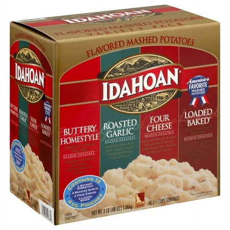 Idahoan® Flavored Mashed Variety Pack, 4oz (Pack of 12)