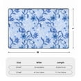 thumbnail image 7 of YFYANG 36"x24" Non-Slip Flannel Carpet Doormat, Living Room Bedroom Office Decorative Area Rugs, Indoor Blue Abstract Vintage Floral Texture Pattern Floor Mats, 7 of 7
