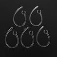 thumbnail image 2 of 10X Universal Small Clamp Bluetooth Ear Hook Loop Clip Replacement Clear, 2 of 10