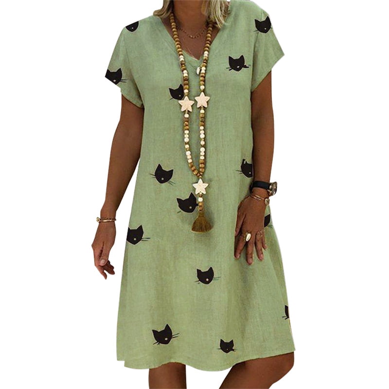 casual plus size summer dresses