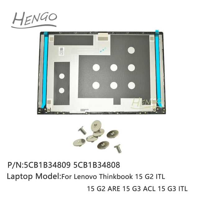 5CB1B34809 5CB1B34808 New For Thinkbook 15 G2 ITL 15 G2 ARE 15 G3 ACL 15 G3 ITL Lcd Back Cover Rear Lid Bezel Cap A Screws