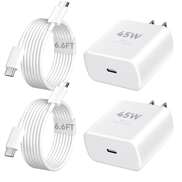 Cargador Auorld USB C de 45 W de carga rápida para iPhone 16 Pro Max