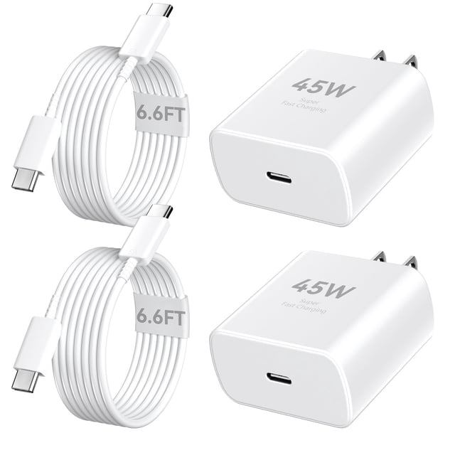 Cargador Auorld USB C de 45 W de carga rápida para iPhone 16 Pro Max