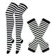 thumbnail image 1 of SAYOO Traje de guantes de medias para mujeres, calcetines rayados a través de la rodilla + guantes sin dedos SAYOO  moda, 1 of 7