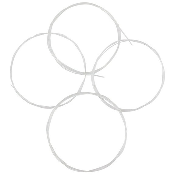 4pcs Durable Ukulele String Replacement Ukulele Nylon String for Ukulele