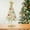 A Multicolor, variant on InsCrazy Christmas Decorations Tabletop Metal Christmas Tree Wrought Iron Ornament Display Stand Christmas Ornament 11 Inch Desktop Decorations Mini Xmas Tree