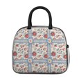 thumbnail image 2 of Womens Pioneer Flower Floral Print Pattern Lunch Box for Work,Insulated Lunch Bag for Women,Loncheras Para Mujer,Leakproof Adult Lunch Bag for Work,Beach,Travel,Picnic,Camping, 2 of 6