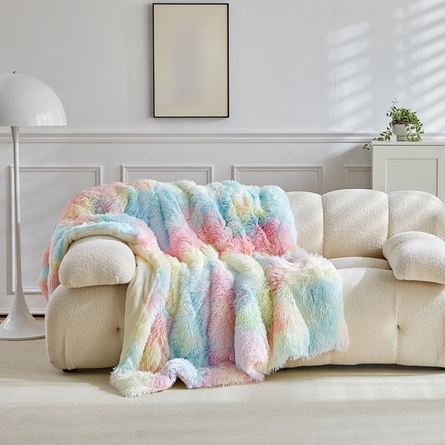 Decorative Soft Throw Blanket For Couch Warm Cozy Velvet Flannel Blanket For All Seasons Lightweight Comfy Blanket For Sofa Bed