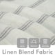 thumbnail image 3 of Cortina DriftAway Farmhouse Linen, 132 x 61 cm, con cenefa térmica, 3 of 9