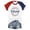 Blue, variant on HCYSFG Women's Baseball Graphic Top Raglan Short Sleeve Casual Letter Print Fashion T Shirts Summer Sports Daily Wear Trendy Activewear Sporty Tee