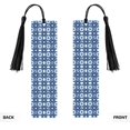 thumbnail image 2 of Kdxio Vintage Blue Print Metal Tassel Bookmarks,Perfect Gift for Art Lovers and Bookworms Metal Bookmarks for Women, 2 of 8