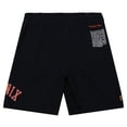 thumbnail image 3 of Men's Mitchell & Ness Black Phoenix Suns Team Origins Fleece Shorts, 3 of 5