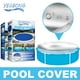 thumbnail image 2 of Cobertor para piscina, cobertor para piscina rectangular, cobertor de protección para piscina redondo (365 cm) ER, 2 of 5