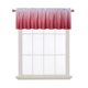 thumbnail image 2 of Cenefas para ventanas de baño, cenefa roja opaca con degradado para cocina navideña, cenefa de café, 60 x 14 pulgadas, 1 panel, 2 of 8