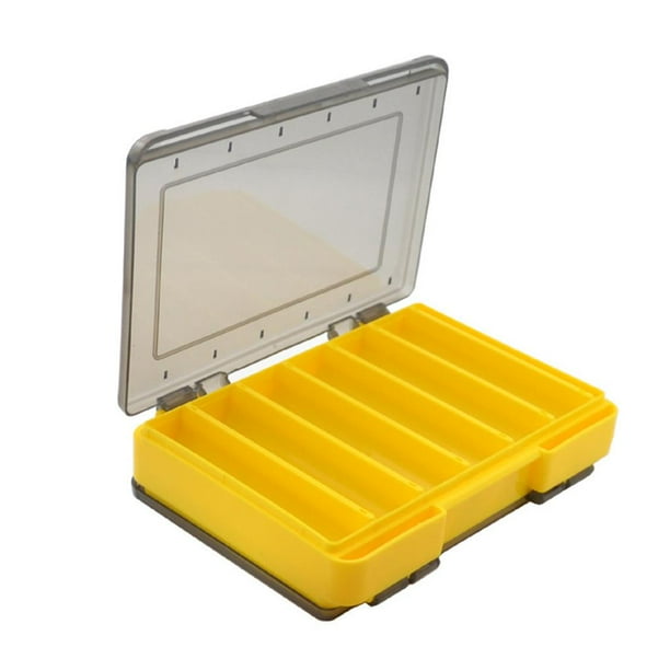 Herramientas De Pesca Gruesa, Caja De Almacenamiento De Cebo, Caja De Accesorios De Plástico De Doble Cara, Plantilla De Cebo, Cajas De Accesorios Para Aparejos De Pesca Yuarrent OD009663-00