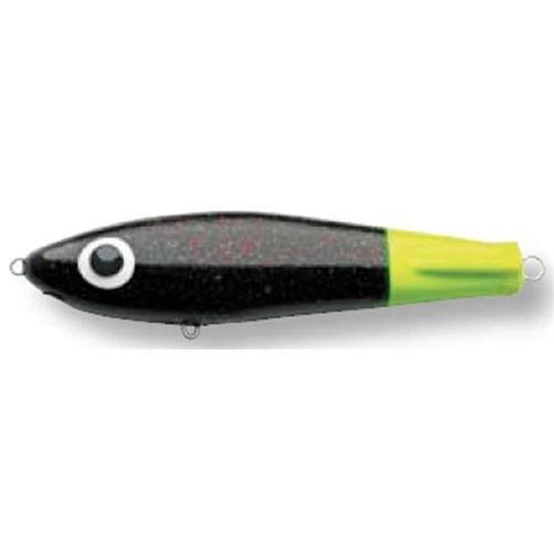 B&L Paul Browns CK97 Corky Black/Chartreuse Tail Topwater Floater