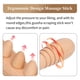 thumbnail image 3 of Herramienta de masaje de madera Natural, herramienta de desguace de madera portátil Guasha Stick, suministros de SPA para el hogar para masaje corporal, acupresión, 3 of 5