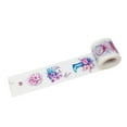thumbnail image 2 of Wrapables® Decorative Festive Wide Washi Masking Tape, 40mm x 10m, Fuchsia Floral Mystical, 2 of 2