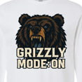 thumbnail image 4 of Inktastic Grizzly Bear Long Sleeve T-Shirt, 4 of 5