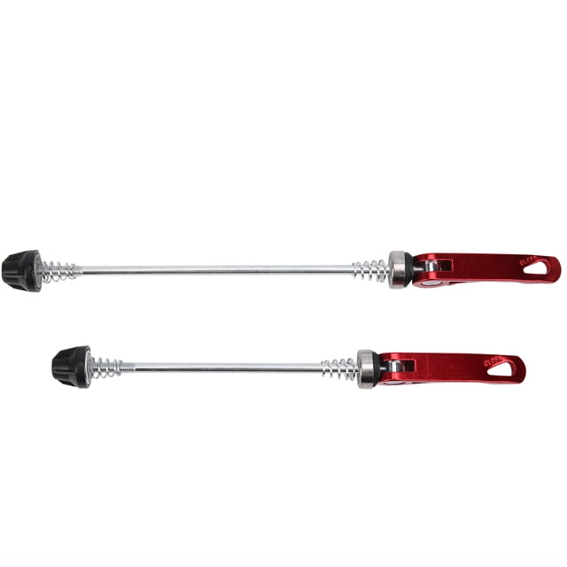 Front Rear Skewer Accessory, Bike Front Rear Skewer Front Rear Skewer 2pcs Quick Release Skewers For Bicycle Quick Release For Mountain Bicycle Red