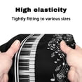thumbnail image 7 of HELLHERO Black and White Piano Music Rollator Walker Cover Protection Covers Rollator Seat Back Cover & Breathable Lightweight for Senior, 7 of 7